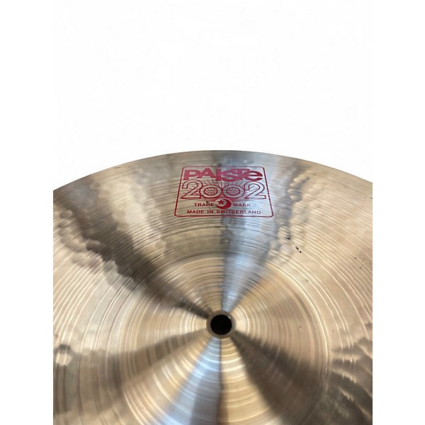 Used Paiste 18in 2002 Crash Cymbal