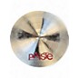 Used Paiste 18in 2002 Crash Cymbal