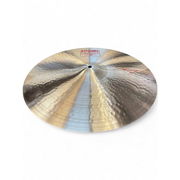 Used Paiste 18in 2002 Medium Crash Cymbal