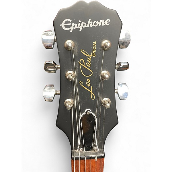 Used Epiphone Les Paul Special II Black Solid Body Electric Guitar