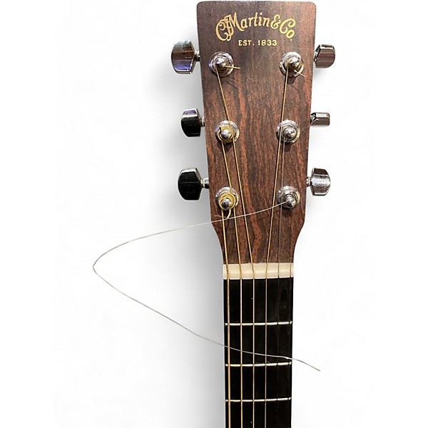 Used Martin D10E Natural Acoustic Electric Guitar