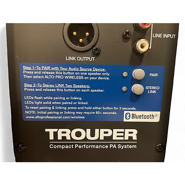 Used Alto Trouper Powered Speaker