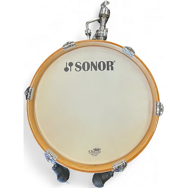 Used SONOR 3 Piece MARTINI GOLD SPARKLE Drum Kit