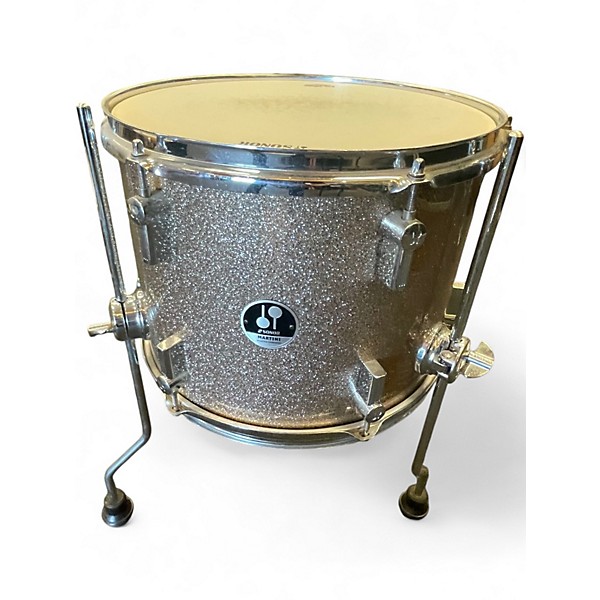 Used SONOR 3 Piece MARTINI GOLD SPARKLE Drum Kit
