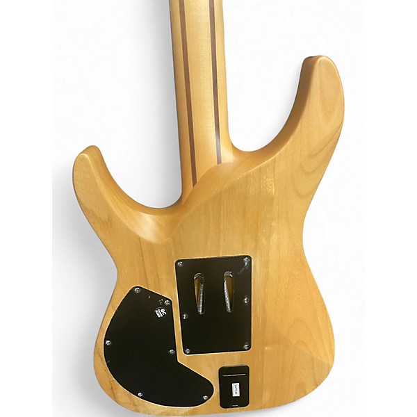 Used Schecter Guitar Research Reaper-6FR S Orange Solid Body Electric Guitar