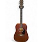 Used Martin d10e road series Natural Acoustic Guitar