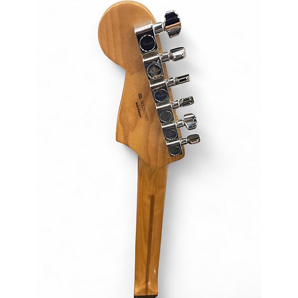 Used Fender Limitied Edition Player Series Stratocaster Black Solid Body Electric Guitar