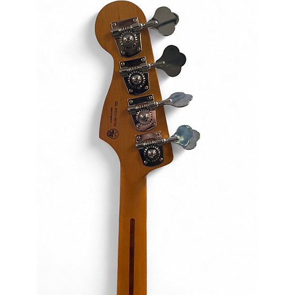 Used Fender Player Plus Jass Bass Olympic Pearl Electric Bass Guitar