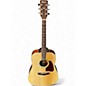 Used Ibanez AW100 Natural Acoustic Guitar thumbnail