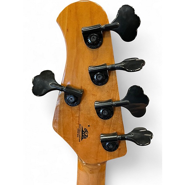 Used Ernie Ball Music Man Stingray 5 String Smokey Chrome Electric Bass Guitar