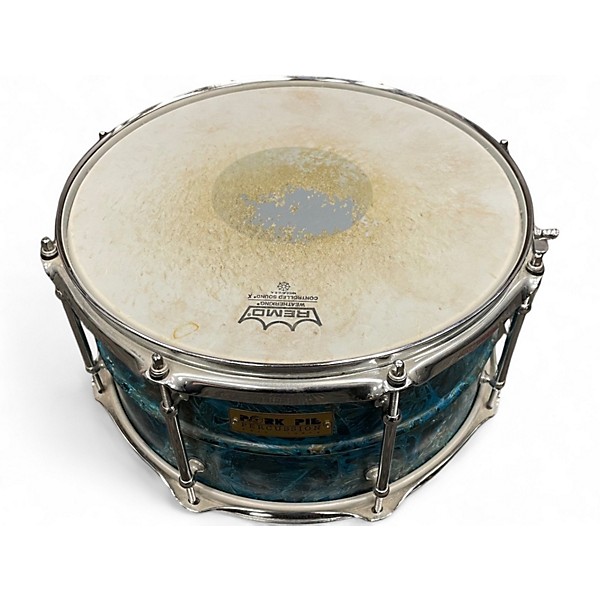 Used Pork Pie 6.5X14 PATINA BRASS Drum