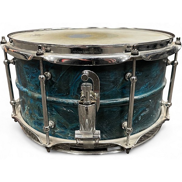 Used Pork Pie 6.5X14 PATINA BRASS Drum