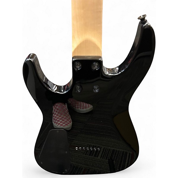 Used Jackson JS22-7 Dinky 7 String Black Solid Body Electric Guitar