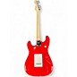 Used Squier Bullet Stratocaster Fiesta Red Solid Body Electric Guitar