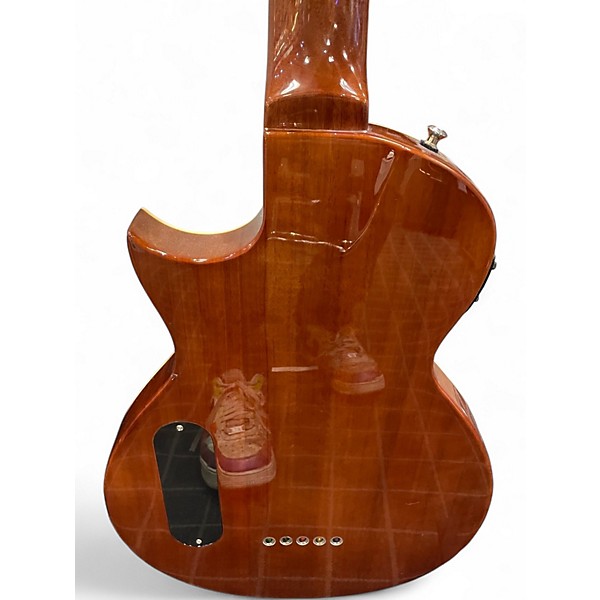 Used ESP ltd tl 5 Natural Acoustic Bass Guitar