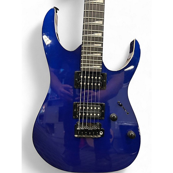 Used Ibanez Gio Ax Blue Solid Body Electric Guitar