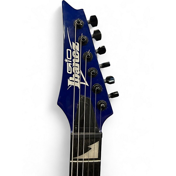 Used Ibanez Gio Ax Blue Solid Body Electric Guitar