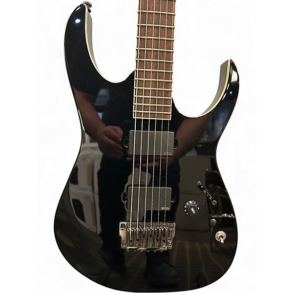 Used Ibanez RGIB6 Black Baritone Guitars