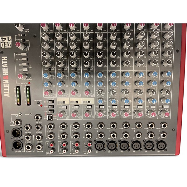Used Allen & Heath ZED14 Unpowered Mixer