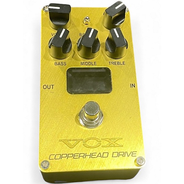 Used VOX copperhead drive Effect Pedal