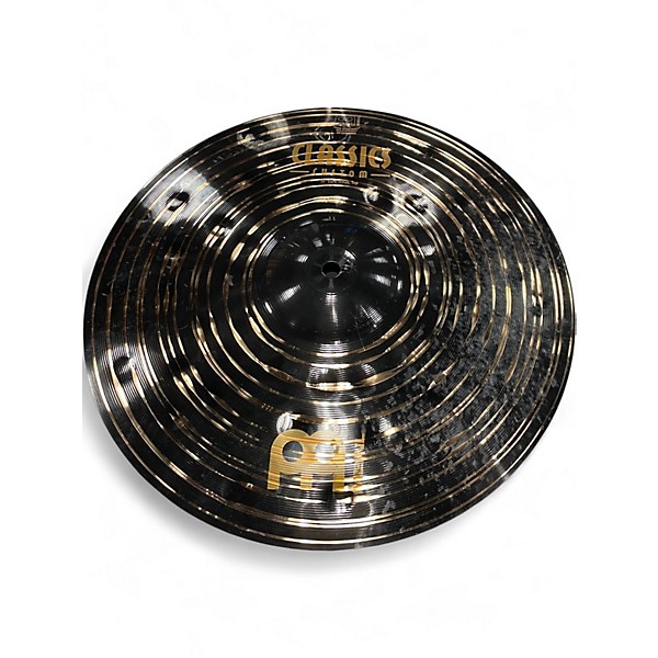 Used MEINL 14in Classic Custom Medium Hi Hat Pair Cymbal