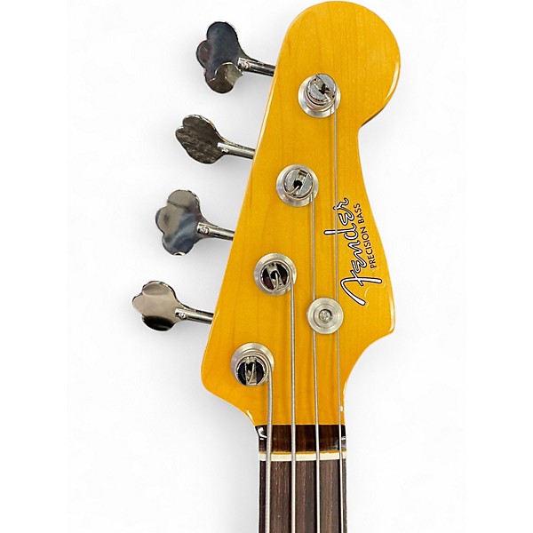 Used Fender American Vintage 1963 Precision Bass Black Electric Bass Guitar