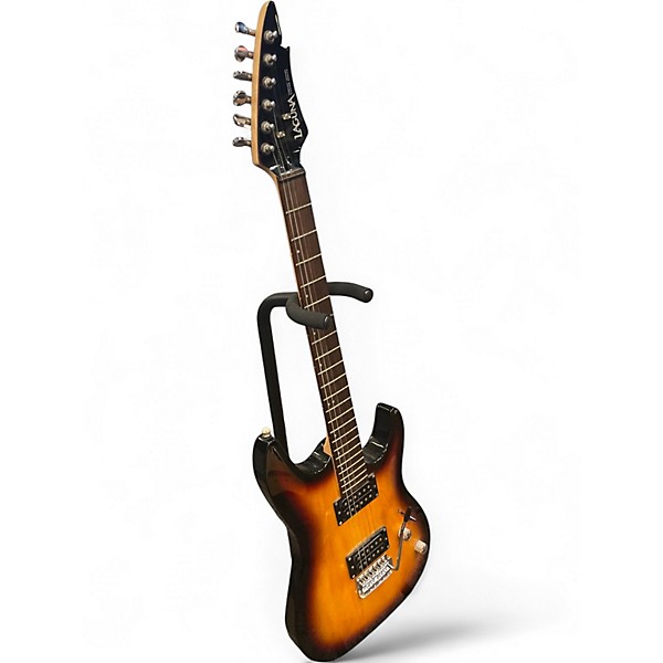 Used Laguna LE300 3 Tone Sunburst Solid Body Electric Guitar