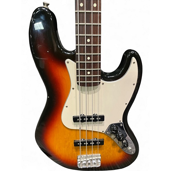 Used Fender Player Jazz Bass 2 Tone Sunburst Electric Bass Guitar