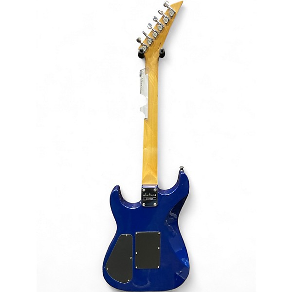 Used Jackson Dinky Reverse FR Blue  Solid Body Electric Guitar