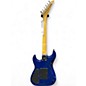 Used Jackson Dinky Reverse FR Blue  Solid Body Electric Guitar