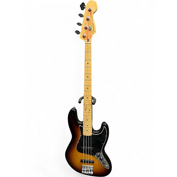 Used Fender Jazz Bass Tobacco Sunburst Electric Bass Guitar