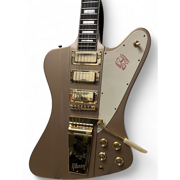 Used 2013 Gibson 2013 Custom Shop 1965 Firebird VII Reissue Golden Mist Solid Body Electric Guitar