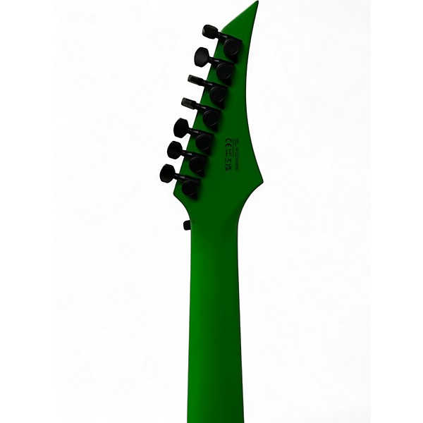 Used Solar Guitars A2.7GN Canibalismo+ Green Neon Open Pore Matte Solid Body Electric Guitar