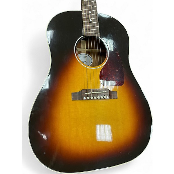 Used Gibson J45 Standard Vintage Sunburst Acoustic Electric Guitar