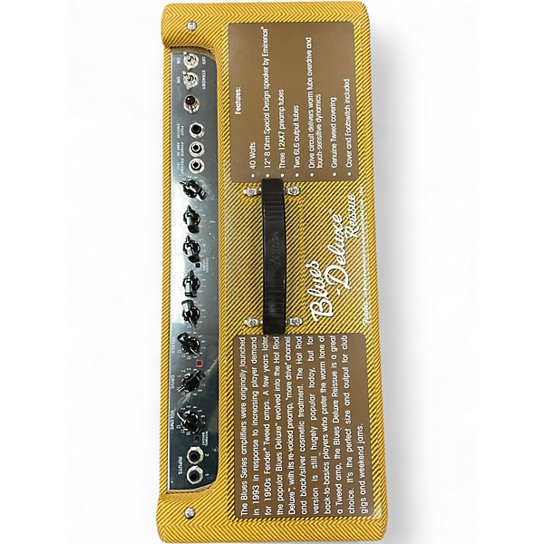 Used Fender Blues Deluxe Reissue 40W 1x12 Tube Guitar Combo Amp