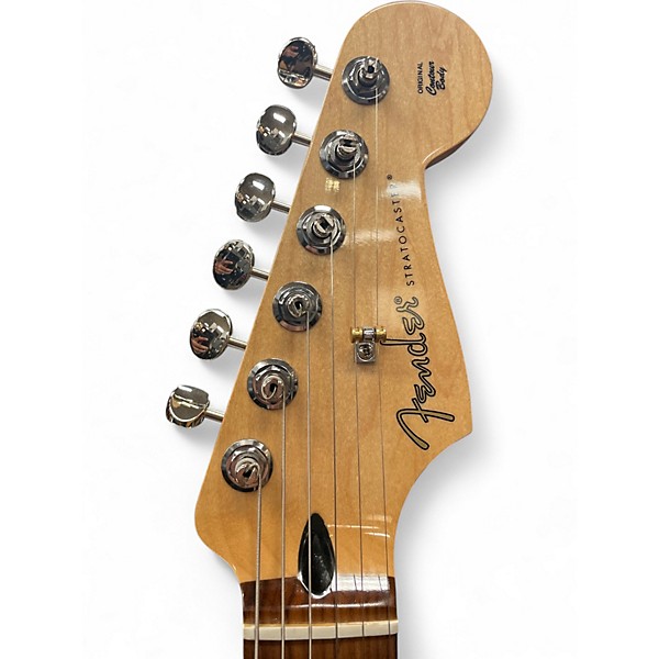 Used 2020 Fender Standard Stratocaster Black Solid Body Electric Guitar