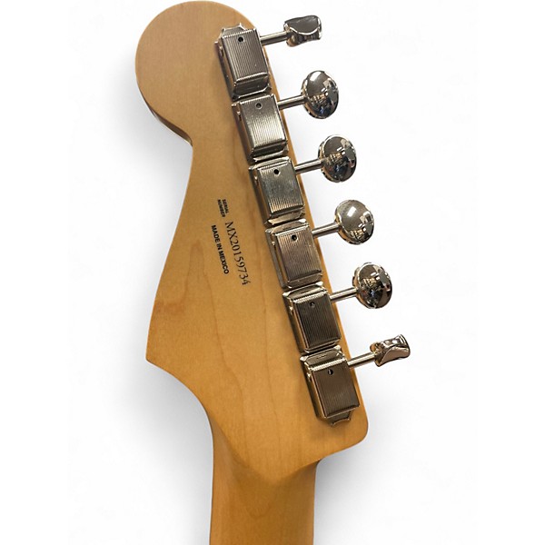 Used 2020 Fender Standard Stratocaster Black Solid Body Electric Guitar