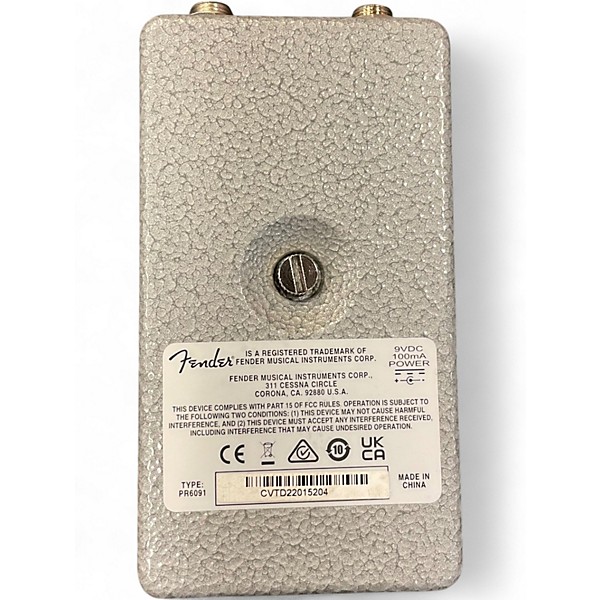 Used Fender hammertone delay Effect Pedal