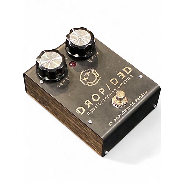 Used Analogwise Pedals Drop Ded Hybrid Germanium Fuzz Effect Pedal