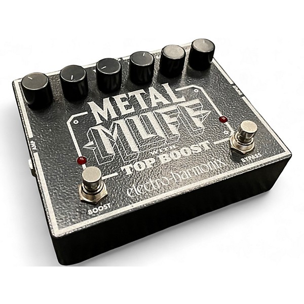Used Electro-Harmonix Metal Muff Distortion With Top Boost Effect Pedal