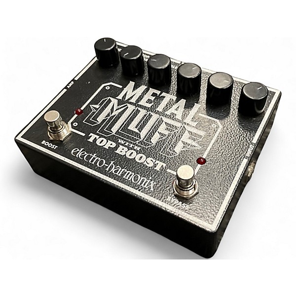 Used Electro-Harmonix Metal Muff Distortion With Top Boost Effect Pedal