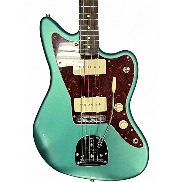 Used 2025 Fender American Professional Classic Jazzmaster Sherwood Green Metallic Solid Body Electric Guitar