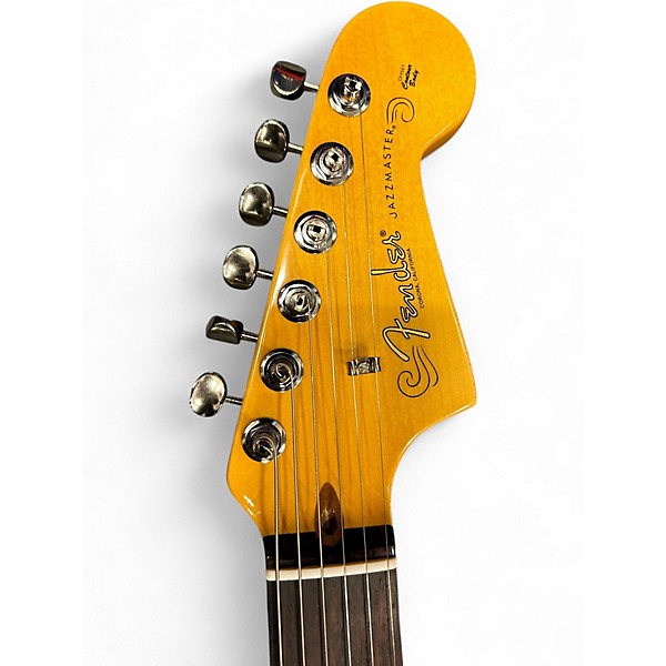 Used 2025 Fender American Professional Classic Jazzmaster Sherwood Green Metallic Solid Body Electric Guitar