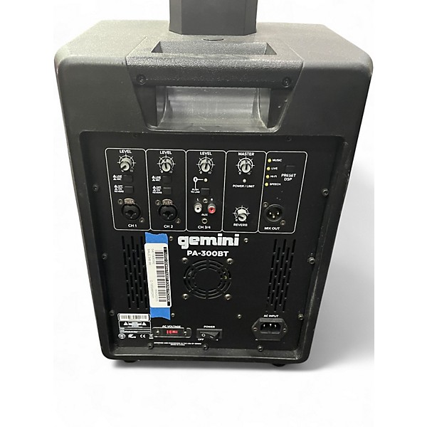 Used Gemini pa300t Sound Package