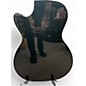 Used 2000s Fender CB60sce Black Acoustic Bass Guitar