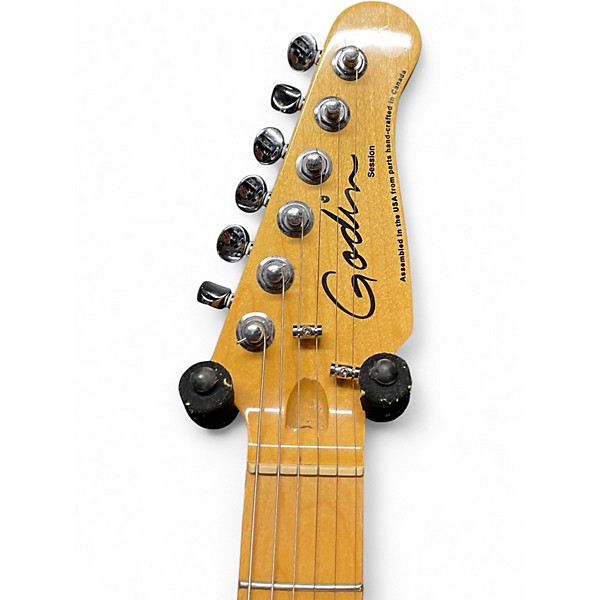 Used Godin Session T-Pro 3 Tone Sunburst Solid Body Electric Guitar