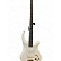 Used Schecter Guitar Research Freezesicle White Electric Bass Guitar thumbnail