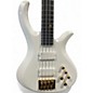 Used Schecter Guitar Research Freezesicle White Electric Bass Guitar