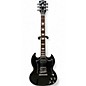 Used 2022 Gibson SG Standard Black Solid Body Electric Guitar thumbnail