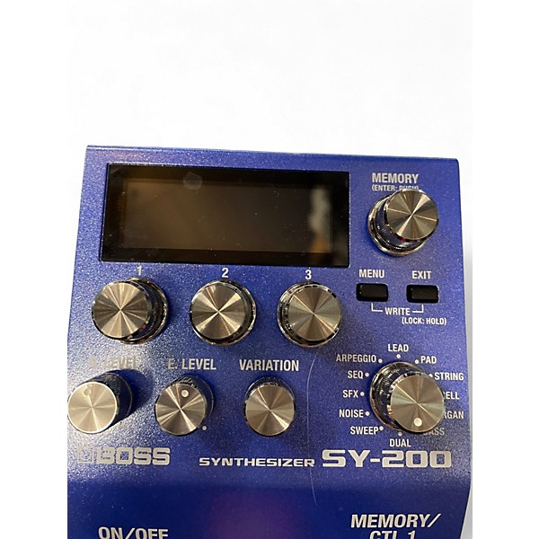 Used BOSS SY200 Effect Processor